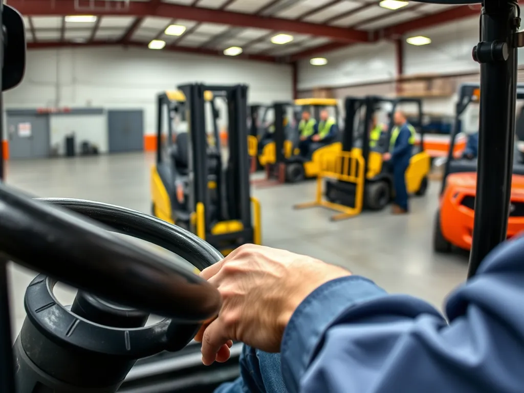 Ile kosztuje kurs na wózek widłowy?